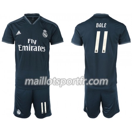 Maillot de Foot Real Madrid BALE 11 Enfant Exterieur 2018/19